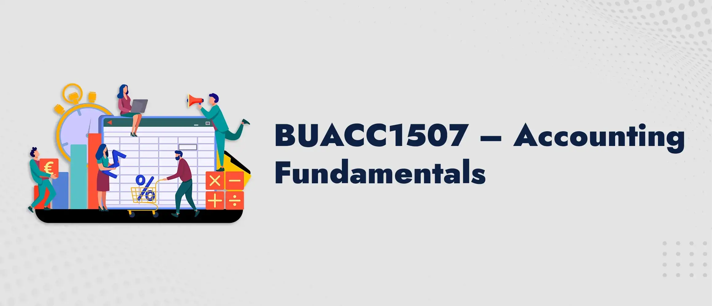 BUACC1507 Accounting Fundamentals